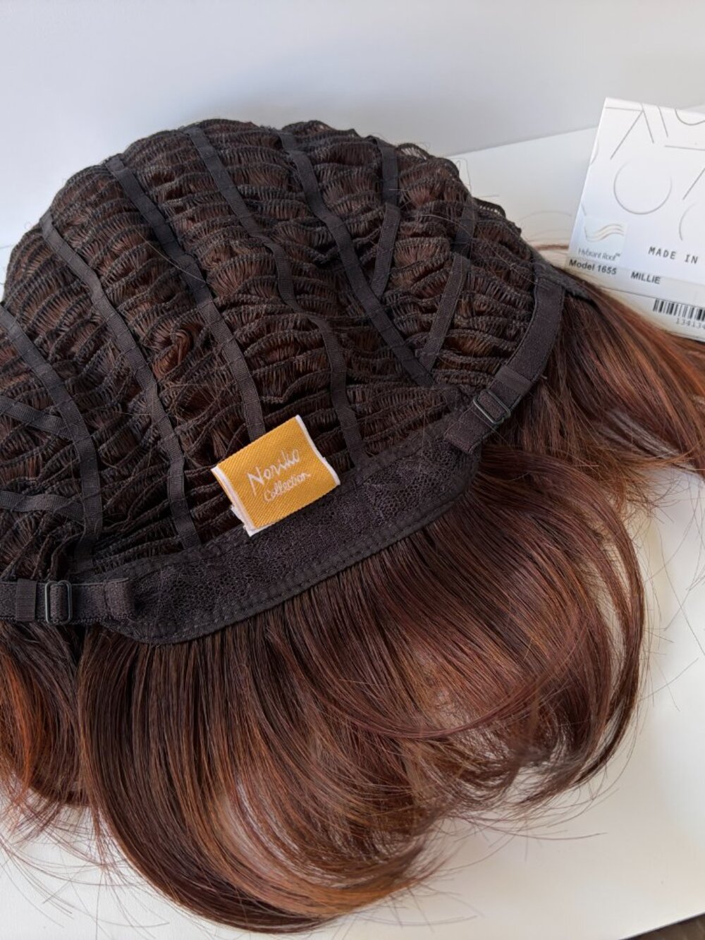 NWT Noriko MILLIE in Razberry Ice R, Petite/Avg Cap,Synthetic Wig - Picture 8 of 11